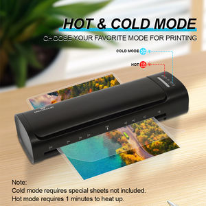 <span class=keywords><strong>Machine</strong></span> à plastifier <span class=keywords><strong>portable</strong></span> à chaud et à froid pour format A3 A4 A5 A6 Vente en gros d'usine Maquina Laminadora - Product Image 3