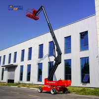 Plateforme élévatrice articulée à bras droit CFMG, équipement de levage aérien à batterie au lithium, plateforme élévatrice automotrice