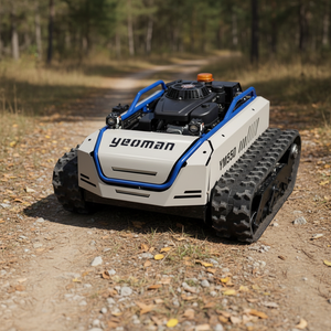 เครื่องตัดหญ้าแบบไฮบริด Yeoman Power YM550T 24V DIY สำหรับงานอุตสาหกรรม เครื่องยนต์สูบเดียว 4 จังหวะ พร้อมรีโมทคอนโทรล ใช้ตัดหญ้า ขูดหิมะ และตักดิน ขนาด 224 ซีซี - Product Image 1