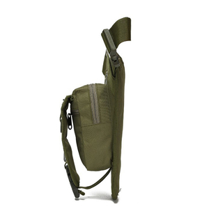 QXMOVING Sac de jambe et de taille étanche pour moto en tissu Oxford avec fermeture éclair antivol, sac bandoulière pour sports de plein air, voyage, course à pied et cyclisme - Product Image 3