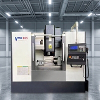 Fraiseuse verticale monobroche VMC855 4 axes BT40 à grande vitesse de broche, type ATC à 24 bras, 8000-12000 tr/min, de Chine GSK