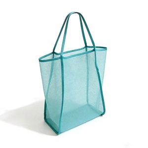 Borsa a Rete di Grande Capacità, Borsa Trasparente per la Spesa, Borsa per Supermercato e Spiaggia - Product Image 2