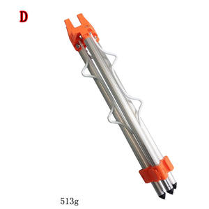 Support télescopique de <span class=keywords><strong>canne</strong></span> à pêche triangulaire Portable en alliage d'aluminium - Product Image 6