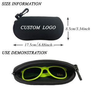 Étui à lunettes en néoprène personnalisé en gros à bas prix, étui à lunettes de soleil en néoprène de haute qualité - Product Image 4