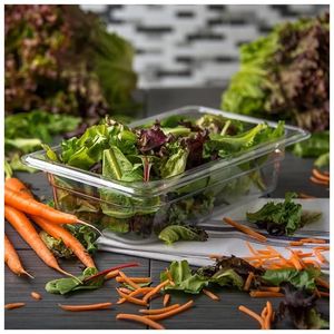 Vassoio <span class=keywords><strong>Gastronorm</strong></span> 1/1 in Plastica Trasparente Sunmax per Conservazione Alimenti Freschi, Forniture per Hotel e Ristoranti - Product Image 3