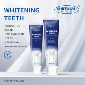 Pasta Dental Blanqueadora Herbal Avanzada con Menta Luminosa, Anti-Caries, Anti-Bacteriana, Portátil, Ayuda a Eliminar las Manchas Superficiales - Product Image 1
