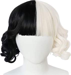 Nuevo <span class=keywords><strong>Vestido</strong></span> de Personaje de Película, Disfraz de <span class=keywords><strong>Cruella</strong></span> De Vil para Niños, <span class=keywords><strong>Vestido</strong></span> para Halloween - Product Image 3