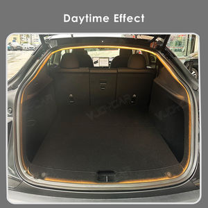 Bande Lumineuse <span class=keywords><strong>LED</strong></span> en Silicone pour Coffre Modèle 3 Highland, Lampes Souples en Caoutchouc RGB pour Intérieur de Voiture Tesla Model Y Juniper - Product Image 4