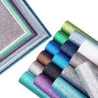 Vente en gros de cuir artificiel en microfibre, chaussures en tissu synthétique pailleté épais, sacs, vêtements, tricoté en PU personnalisé, CN