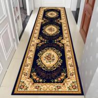 Tapis imprimé en 3D de luxe léger de style européen tapis de couloir d'hôtel tapis complet impression 3D tapis de sol commercial mur à mur