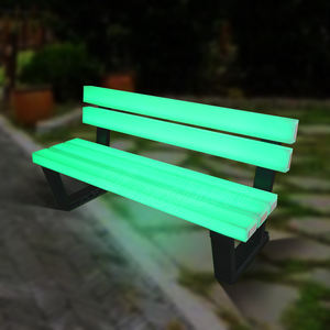 Juego de sillas de jardín con luz Led de alta calidad Muebles de exterior Parque Sillas De Comedor - Product Image 3