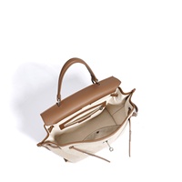 Housse en cuir véritable et lin, durable, style rétro européen et américain, mode décontractée, luxe léger, haute qualité, marque de créateur