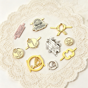 ชุบทองแท่งโลหะสลักโลโก้ตามสั่งสำหรับชุดว่ายน้ำ - Product Image 3