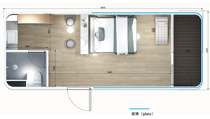 Prefab Space Capsule Cabin Insulated Glamping Tiny Resort Container House - Product Image 4
