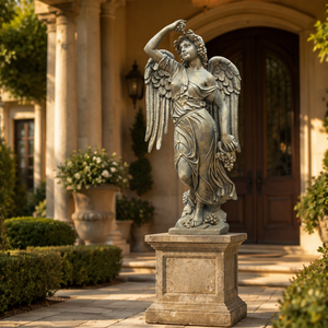Sculture Figurative in Bronzo delle Divinità delle Quattro Stagioni Realizzate con la Tecnica di Fusione a Cera Persa: Ideali per l'Arredamento Moderno della Casa - Product Image 2