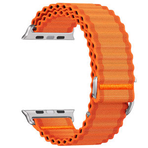 Bracelet de montre Eraysun <span class=keywords><strong>Ocean</strong></span> Nylon I 8/9/10 tissu bandes respirantes <span class=keywords><strong>Ultra</strong></span> 2 luxe Sport élastique 42/44/45/49mm pour bracelet de montre <span class=keywords><strong>Apple</strong></span> - Product Image 4