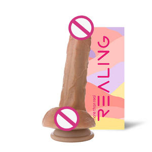 सुरक्षित प्रवेश के लिए यथार्थवादी मोटी dildo, मजबूत चूषण कप के साथ मजबूत चूसने कप के साथ - Product Image 4