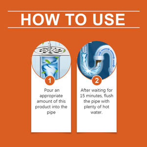 Jue-Fish Unblocker Fregadero Drenaje Cocina Inodoro Tubo Dragado Rápido - Product Image 5