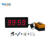 Horloge numérique LED rouge à compte à rebours de 10 secondes, jeu de défi familial populaire, minuterie de jeu de 10 secondes, divertissement sportif