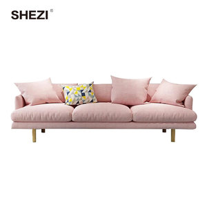 Shezi Hot Bán Hiện Đại Thiết Kế Đơn Giản Sofa Đồ Nội Thất Phòng Khách Vải Phòng Chờ Ngồi Có Thể Ngả 3 + 2 + 1 + Chỗ Ngồi Sofa - Product Image 4
