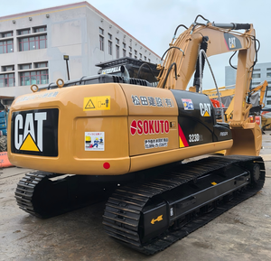 Excavadora CAT 323D2L de 23 toneladas en buen estado, máquina hidráulica usada para proyectos de construcción. - Product Image 6