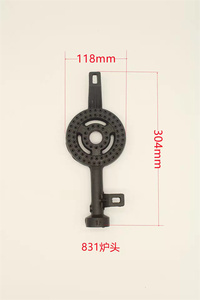 المحمولة الحديد الزهر موقد غاز حديدي للتخييم في الهواء الطلق الطبخ - Product Image 6