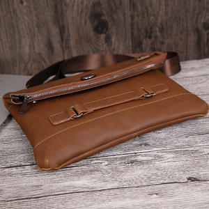 Plein air Télécharger Durable Personnalisé Pu Cuir Sport Côté Poitrine Sling Bandoulière Bagages Voyage Épaule <span class=keywords><strong>Messenger</strong></span> Sac pour Hommes Femmes - Product Image 6