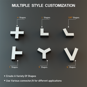 Lampe suspendue industrielle en aluminium commerciale en aluminium 6000K 30W LED lumière linéaire de <span class=keywords><strong>tube</strong></span> de LED suspendue de supermarché - Product Image 5