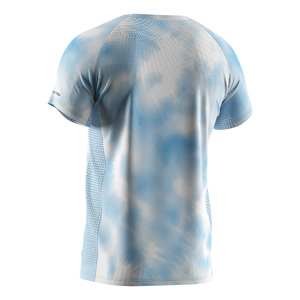 <b>Reflective</b> Safety Running Sports T-Shirt Featherlight Breathable Mesh Underarm Quick Dry Gym Marathon <b>Top</b> - Product Image 4