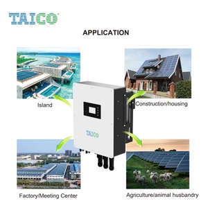 Système hybride de panneaux solaires TAICO, hybride 20 kW 25 kW, onduleurs solaires haute tension, kw 20 kW 25 kW, onduleur solaire hybride pour la maison - Product Image 6