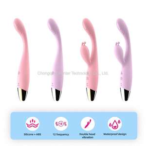 Vibrador de aquecimento G-Spot Rabbit com 10-Speed Dual Estimulação Purple Silicone Massager Pessoal para Mulheres e Casais - Product Image 6