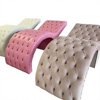 Table de massage facial moderne rose pour salon de beauté et spa, utilisation extérieure, pliable, mobilier de salon