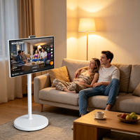 Pantalla Táctil Interactiva Comercial de 32 Pulgadas con Tela Completa, 8+128GB, Cámara de 5MP y Larga Duración