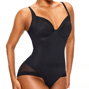 Women Thin Wireless Seamless Breathable High Waist Plus Size <strong>Shapewear</strong> <strong>Bodysuit</strong> with Tummy Control <strong>Strapless</strong> - Product Image 3