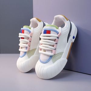Zapatillas Blancas para Mujer, Otoño 2026, Zapatos Casuales a la Moda, Versátiles, con Plataforma y Suela Gruesa para Aumentar la Estatura - Product Image 2