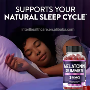 Ausreson OEM Vegan Melatonin Sakızlı Şeker Takviyesi Uykuyu İyileştirir Beyin Halal Vitamini B6 Çocuklar İçin Melatonin 15g Sakızlar - Product Image 3