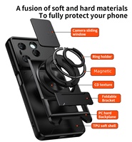 Pour Infinix Hot 40i Accessoires mobiles Coque de protection rigide magnétique pour téléphone portable pour Infinix Hot 40 Pro 4G