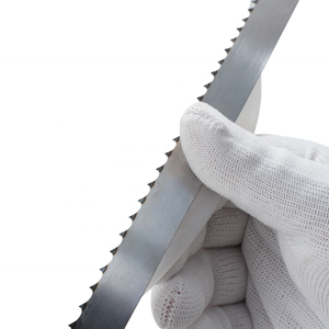 Cuchillas de sierra de cinta para carne <span class=keywords><strong>EJ</strong></span> Industrial, blancas, de varios tamaños (3/<span class=keywords><strong>4</strong></span>" 16mm) |   OEM Personalizable de Ajuste Universal para Restaurantes/Procesamiento - Product Image 2