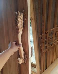 Tirador de Madera Personalizado para Puertas, Tirador de Madera Maciza para Muebles, Armarios, Puertas Corredizas y Decoración de Interiores - Product Image 4