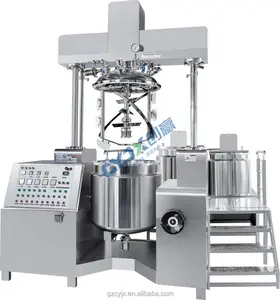 Cyjx mỹ phẩm hóa chất nhỏ hàng loạt nâng chân không Emulsifier Mixer máy cắt cao homogenizer Stirrer dán máy làm