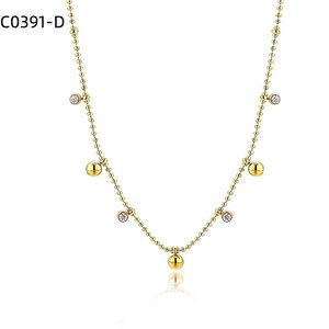 เอมี่ เอมี่สร้อยคอแฟชั่น C0391 จี้เพทายชุบทอง จี้คลาสสิกสำหรับผู้หญิง ของขวัญเครื่องประดับ - Product Image 1