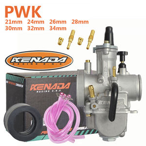 Kenada Pwk Nsr <span class=keywords><strong>Ksr</strong></span> 28mm 21-34mm Carburateur avec jet de puissance pour Keihin Racing Scooter Atv Utv Honda Yamaha Suzuki <span class=keywords><strong>Moto</strong></span> - Product Image 1