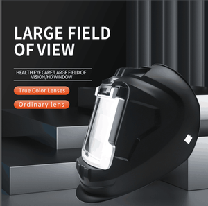 Máscara de Soldadura con Ventana Grande, Máscara Protectora para Soldadores, Protección Facial Completa, Tipo Concha, Ventana de Visión de 100*59.5MM - Product Image 6