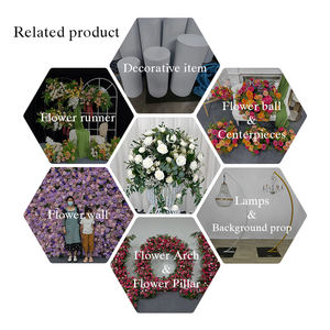 Élégante Composition Florale Artificielle de Roses Blanches en Soie Réaliste pour Mariages Luxueux, Espaces Scolaires et Événements – Étanche et Écologique - Product Image 5