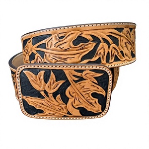 Dark Fashionable Men's Genuine Cow Hide Leather Vintage Steel Eco-Friendly Heavy Duty Pin Buckle Skull Design Square Belt 3.8cm - Product Image 6