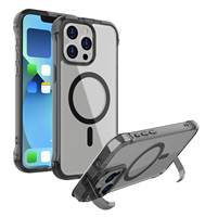 Étui magique de téléphone de sport de charge sans fil pour iPhone 16 15 Pro Max 14 Plus 13 TPU peau de protection mat PC matériel