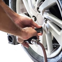 Jeu de douilles à chocs portables Chenglong 18 pièces pour réparation automobile, matériau CR-V, 8-32 mm, entraînement pneumatique, garantie 1 an, OEM