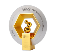 Trophée Petit Trophée Prix Plaque signalétique Trophée Cristal Métallique