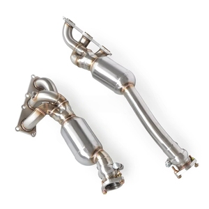 Downpipe สำหรับ BMW 325i, 328i, <span class=keywords><strong>330i</strong></span> (E90, E91, <span class=keywords><strong>E92</strong></span>, E93) <span class=keywords><strong>N52</strong></span> 2.5/3.0 2005-2013 - Product Image 4