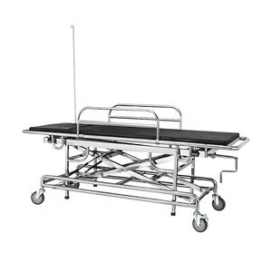 En Acier Inoxydable Médical Réglable Civière De Transfert De Patient D'urgence Transport Chariot à <span class=keywords><strong>Ambulance</strong></span> Usine - Product Image 2